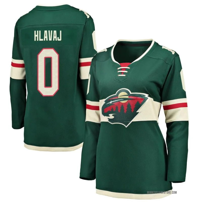 Green Women's Samuel Hlavaj Minnesota Wild Breakaway Home Jersey